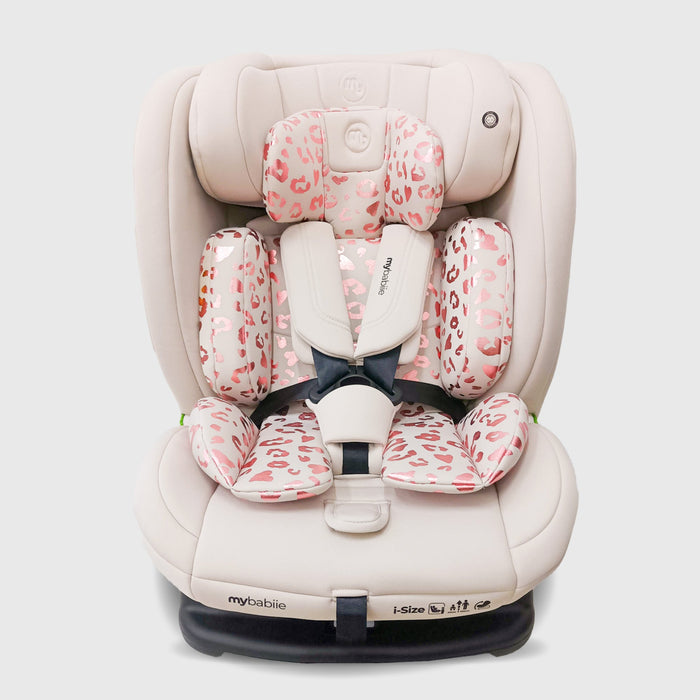 MBCS100 2-in-1 Convertible R129 Car Seat - Pink Leopard - GRADE A