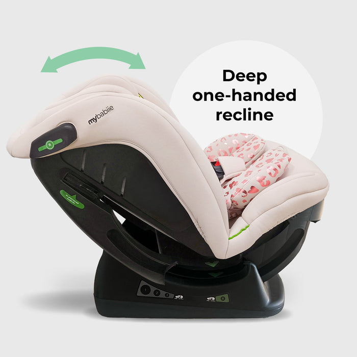 MBCS100 2-in-1 Convertible R129 Car Seat - Pink Leopard