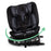 MBCS200 Spin R129 Car Seat with Top Tether - Black Leopard