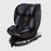 MBCS200 Spin R129 Car Seat with Top Tether - Black Leopard