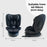 MBCS200 Spin R129 Car Seat with Top Tether - Black