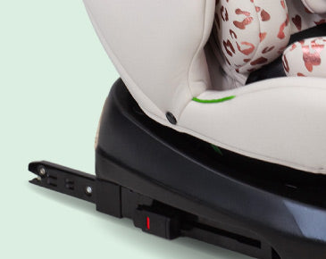 MBCS200 Spin R129 Car Seat with Top Tether - Pink Leopard - GRADE A