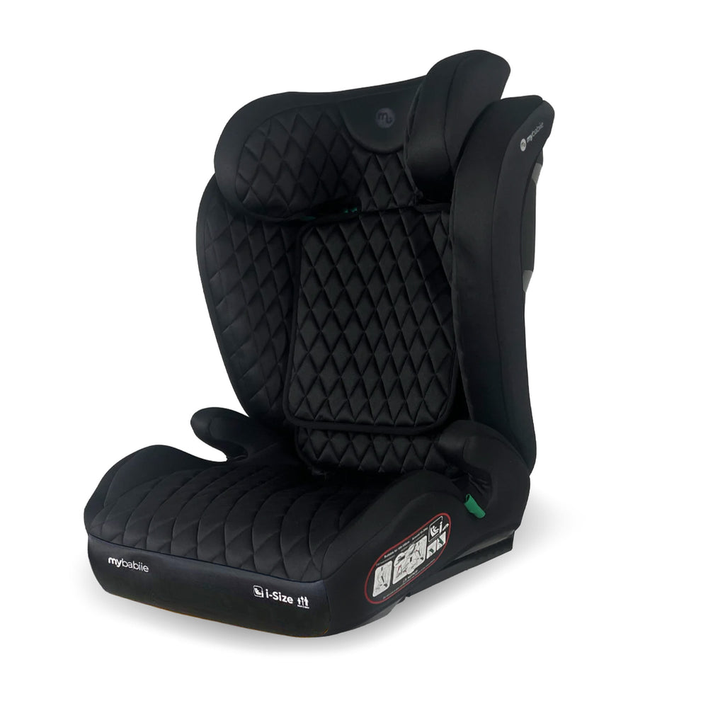 MBCS23 High-Back Booster Lite R129 Car Seat - Quilted Black