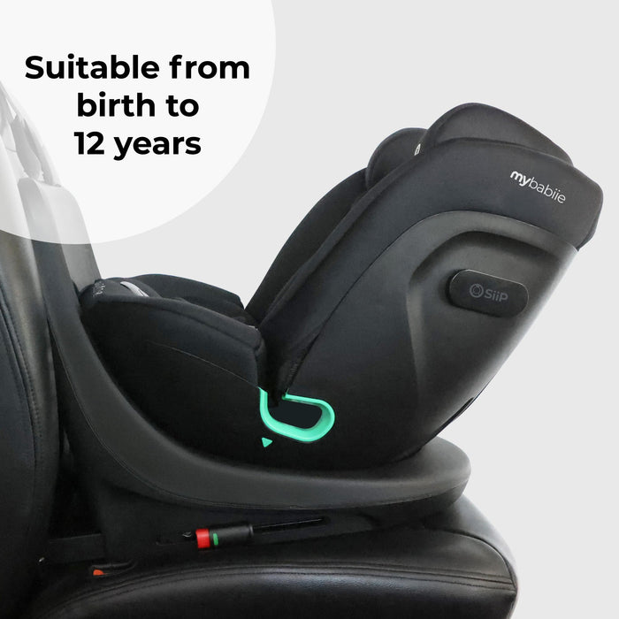 MBCS300 Easy Spin R129 Car Seat with Top Tether - Black