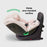 MBCS300 Easy Spin R129 Car Seat with Top Tether - Pink Leopard