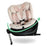 MBCS400 Spin R129 Car Seat with Support Leg - Pink Leopard