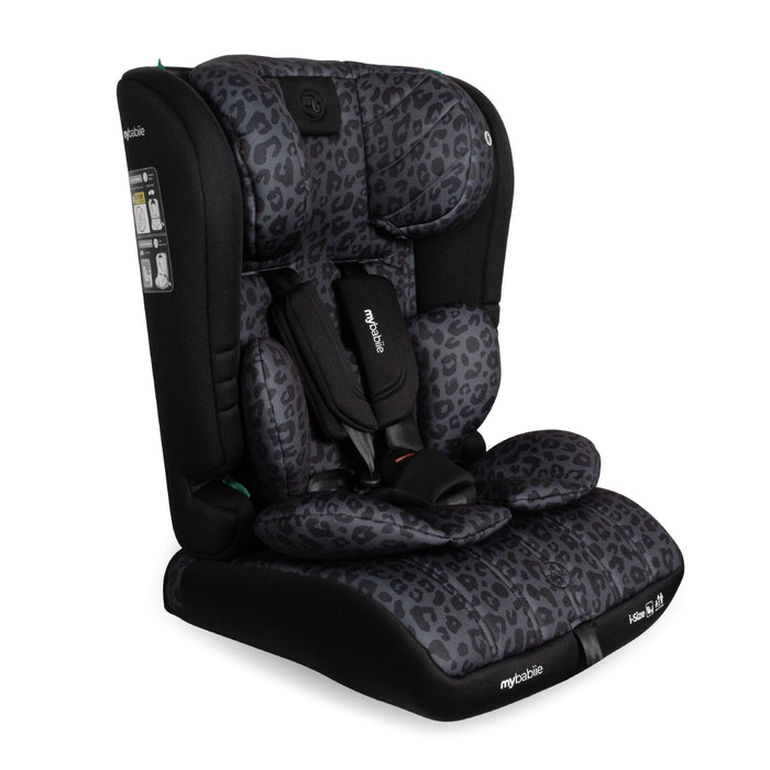 MBCS50 Toddler to Booster R129 Car Seat - Black Leopard - GRADE A