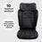 MBCS50 Toddler to Booster R129 Car Seat - Black Leopard
