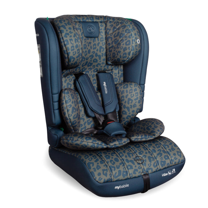 MBCS50 Toddler to Booster R129 Car Seat - Navy Leopard - GRADE A