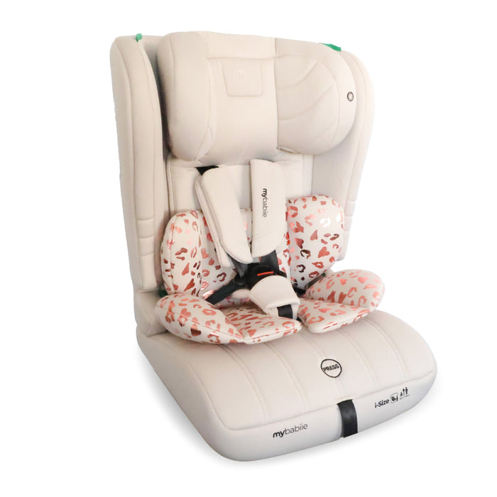 MBCS50 Toddler to Booster R129 Car Seat - Pink Leopard - GRADE A