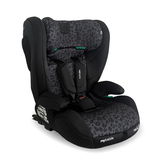 MBCS75 Toddler to Booster R129 Car Seat with ISOFIX - Black Leopard