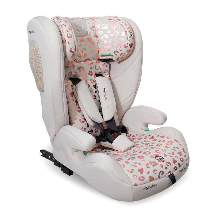 MBCS75 Toddler to Booster with ISOFIX - Pink Leopard - GRADE A
