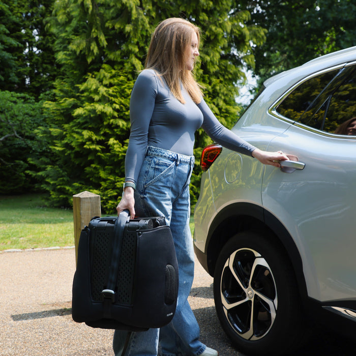 MBCS80 Foldable Toddler to Booster R129 Car Seat with ISOFIX - Black