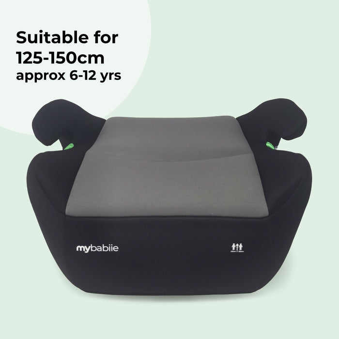 MBCSB20 Booster R129 Car Seat with ISOFIX - Grey