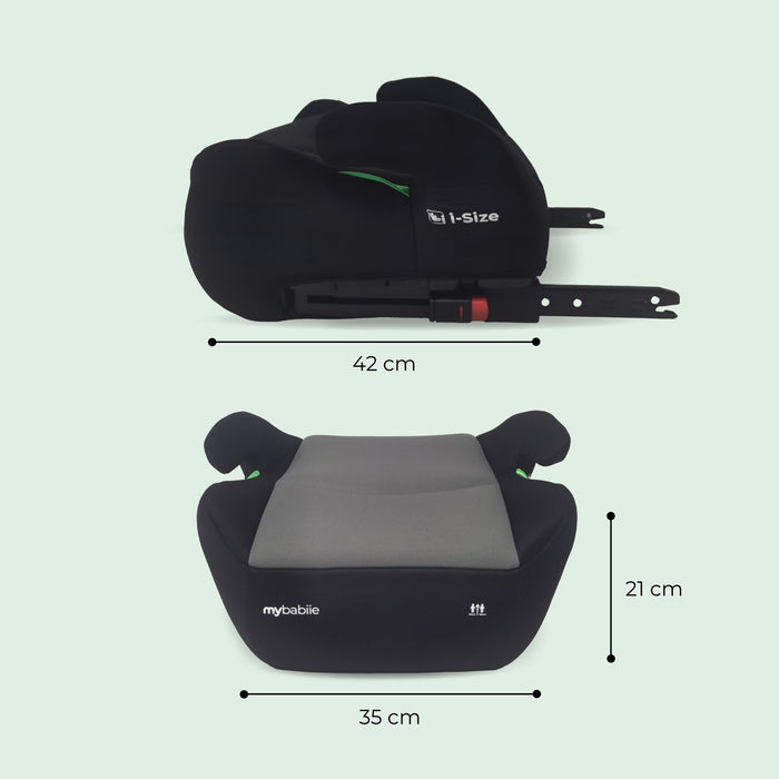 MBCSB20 Booster R129 Car Seat with ISOFIX - Grey - Grade A