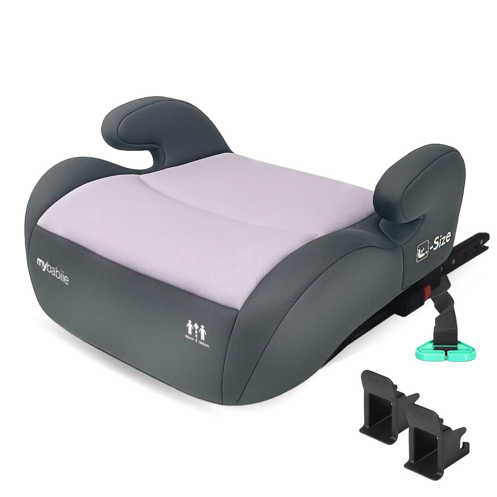 MBCSB20 Booster R129 Car Seat with ISOFIX - Pink & Grey