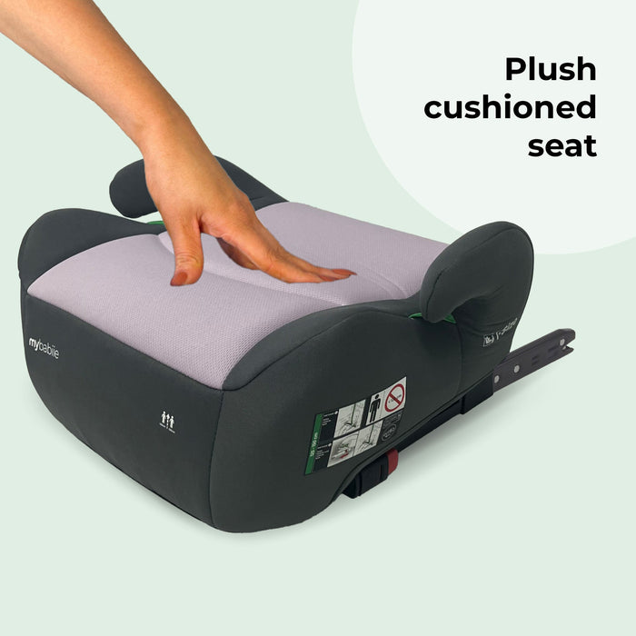 MBCSB20 Booster R129 Car Seat with ISOFIX - Pink & Grey