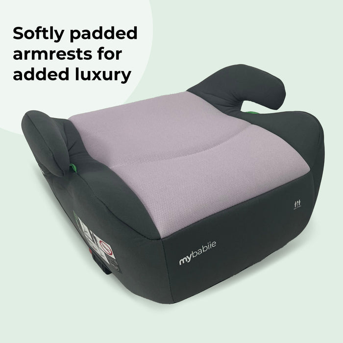 MBCSB20 Booster R129 Car Seat with ISOFIX - Pink & Grey