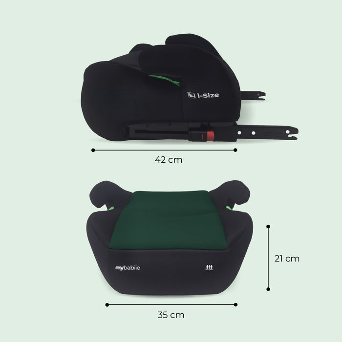 MBCSB20 Booster R129 Car Seat with ISOFIX - Forest Green