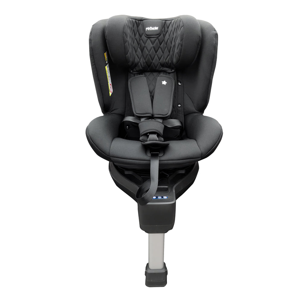 MBCSSPIN i-Size (40-150cm) Spin Car Seat - Quilted Black - GRADE A