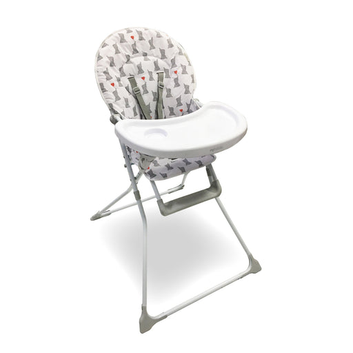 MBHC1 Compact Highchair - Elephants - Grade B