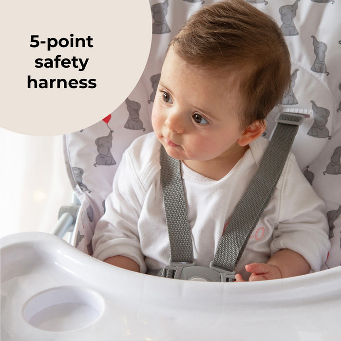 Compact Highchair - Elephant - Grade A