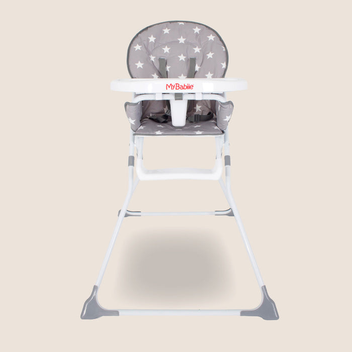 MBHC1 Compact Highchair - Grey Stars - Grade B