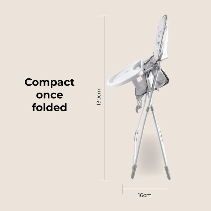 MBHC1 Compact Highchair - Safari - Grade C