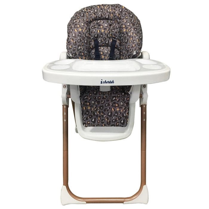 Dani Dyer Navy Leopard Highchair - Grade A