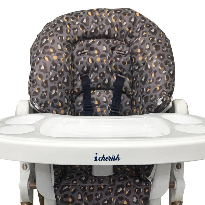 Dani Dyer Navy Leopard Highchair - Grade A