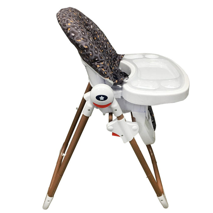 Dani Dyer Navy Leopard Highchair - Grade A