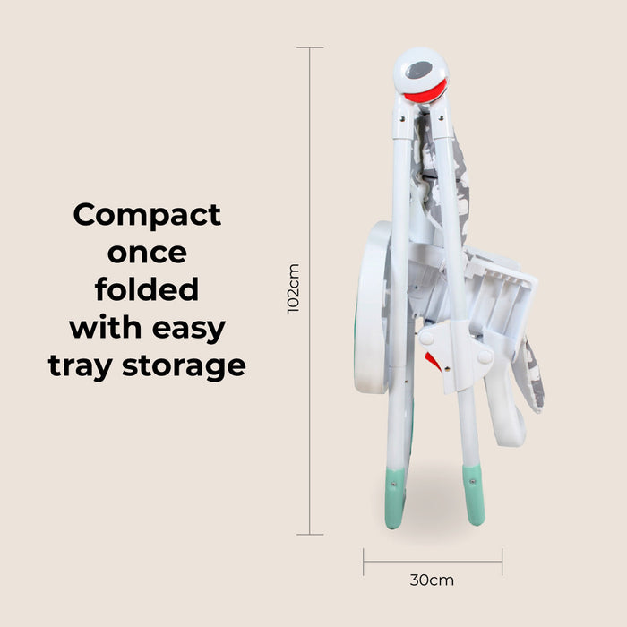 MBHC8 Premium Highchair - Elephant - Grade A