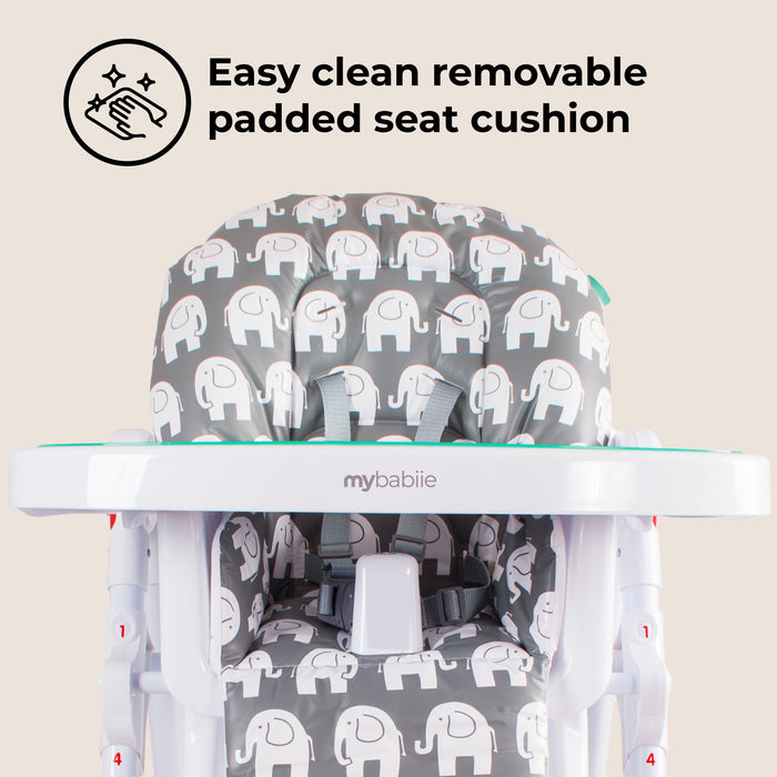 MBHC8 Premium Highchair - Elephant