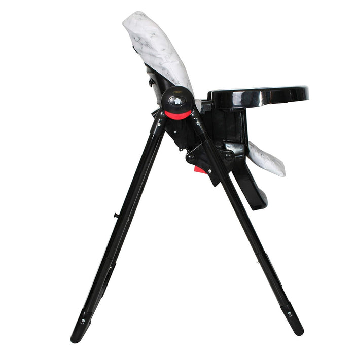 My Babiie Mawma by Snooki Black Marble Highchair - Grade A