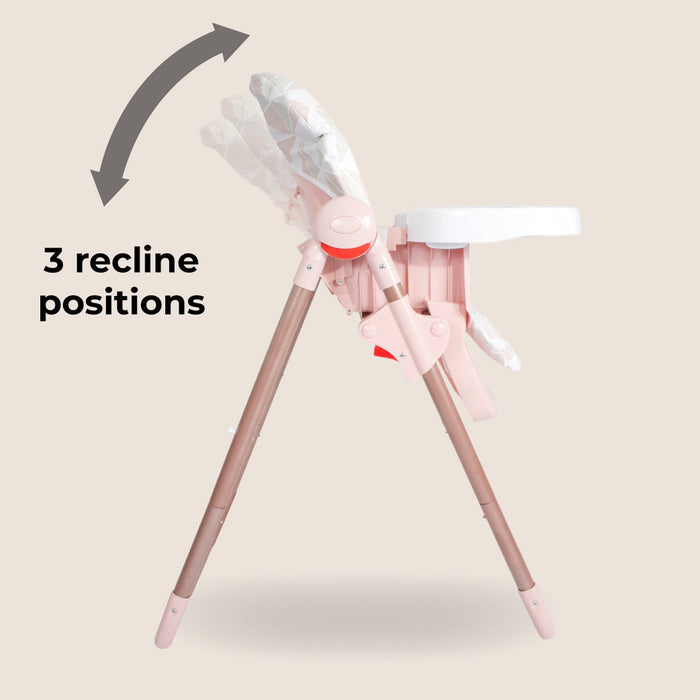 MBHC8 Premium Highchair - Rose Gold - Grade A