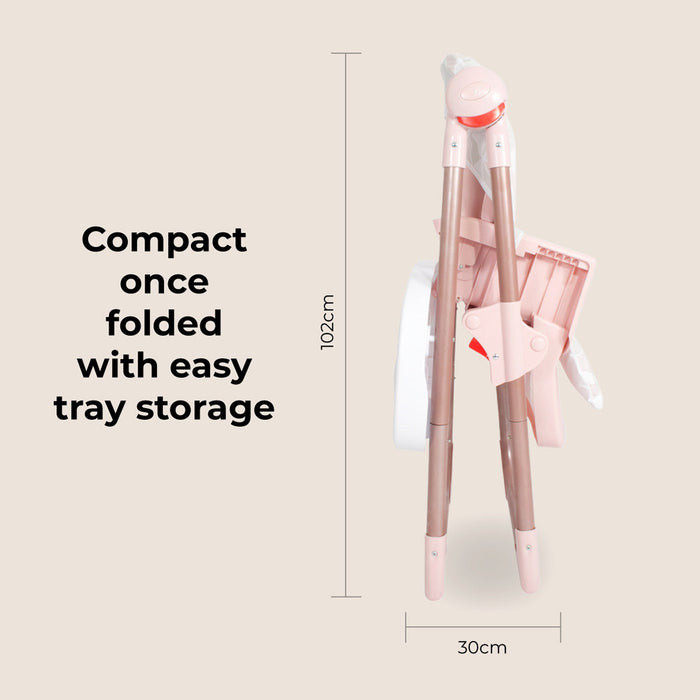 MBHC8 Premium Highchair - Rose Gold - Grade A