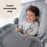 MBHC8 Premium Highchair - Rose Gold Grey Tropical - Grade B