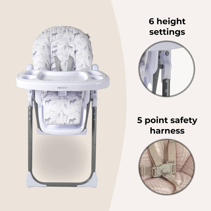 MBHC8 Premium Highchair - Safari - Grade C