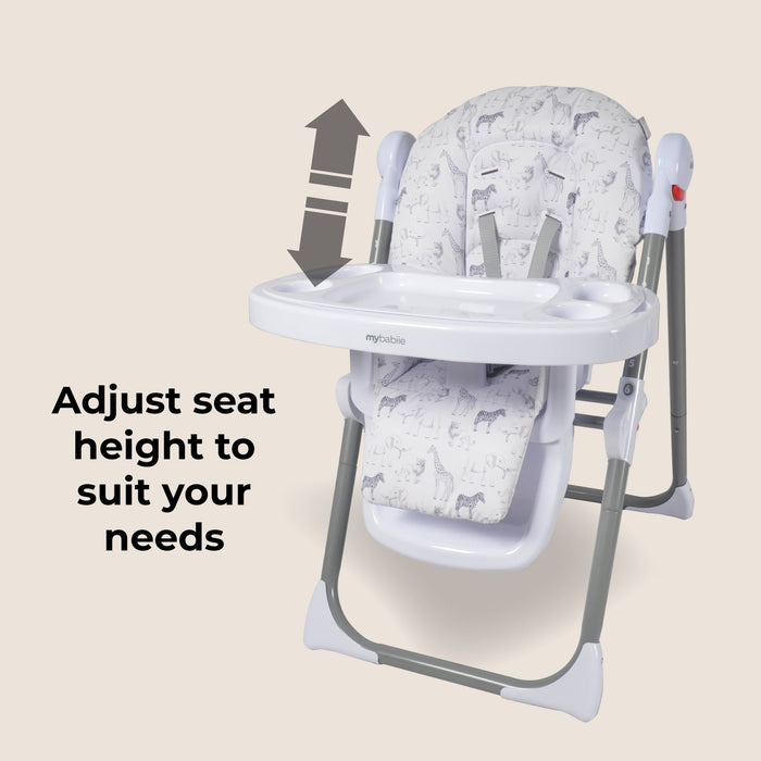 MBHC8 Premium Highchair - Safari - Grade C