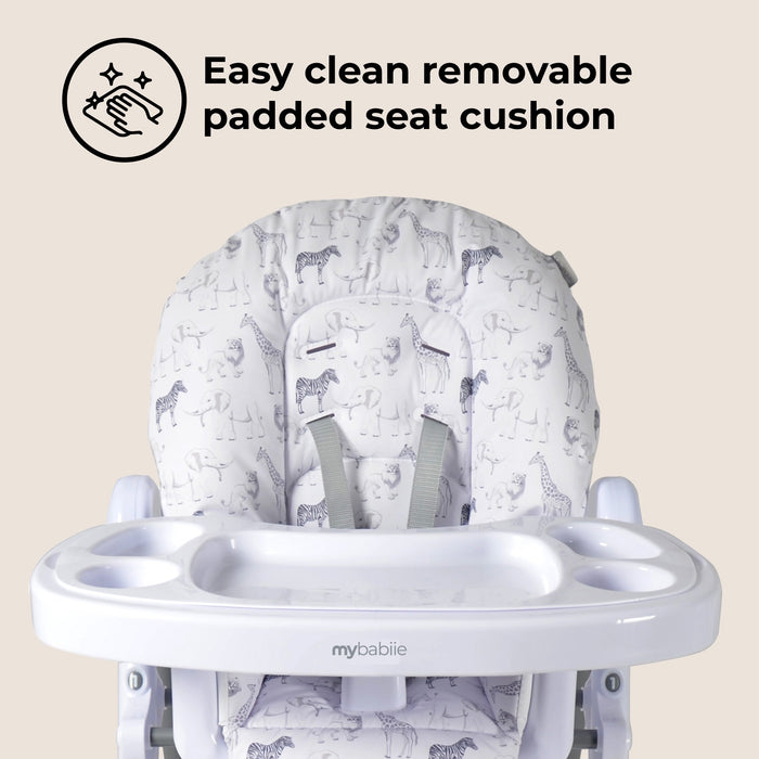 MBHC8 Premium Highchair - Safari - Grade B