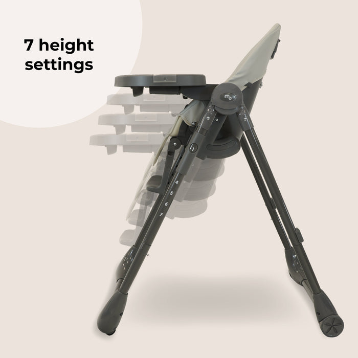 MBHC9 Luxe Highchair - Grey - Grade A