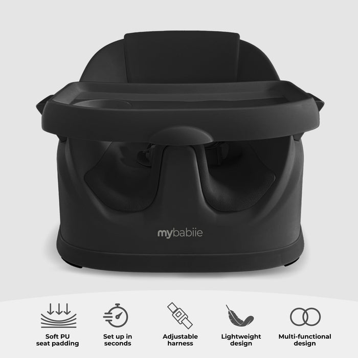 MBHCB 2-in-1 Baby Booster Seat - Black