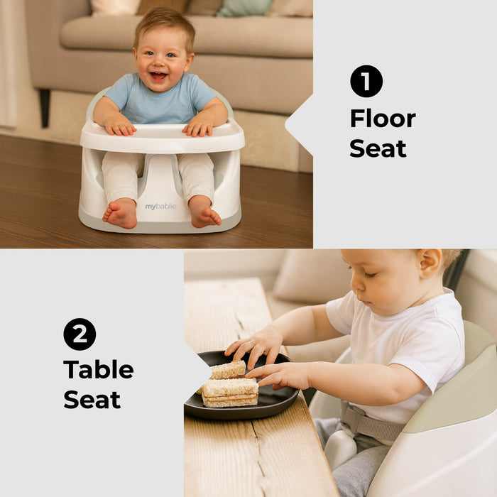 MBHCB 2-in-1 Baby Booster Seat - Oatmeal