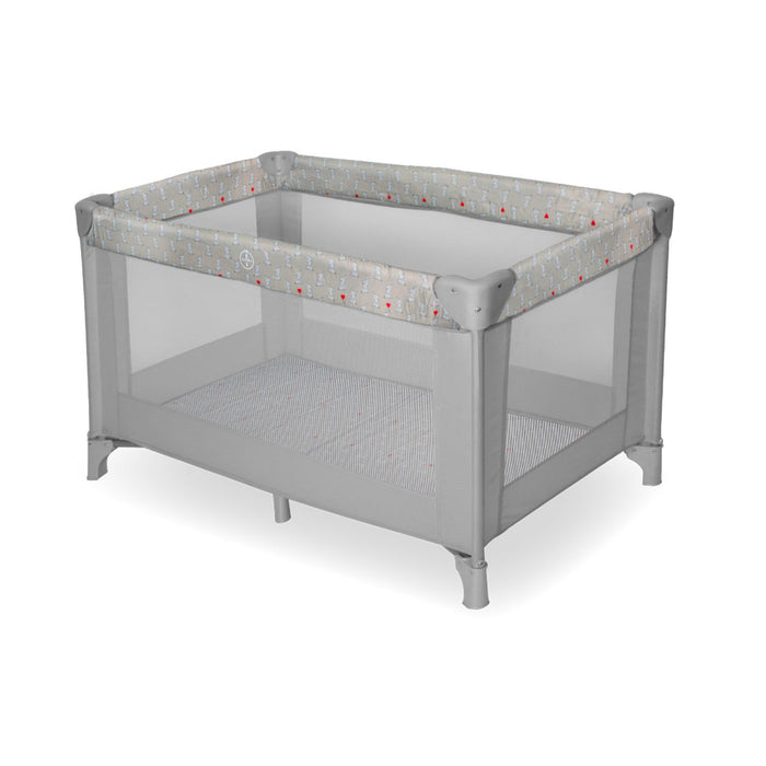 MBTC1 Travel Cot - Elephants - Grade B