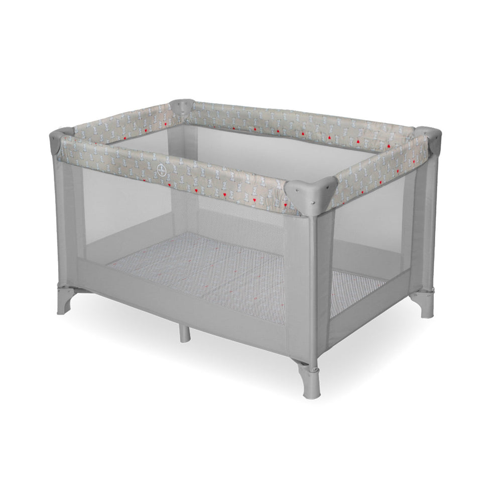 MBTC1 Travel Cot - Elephants - Grade A