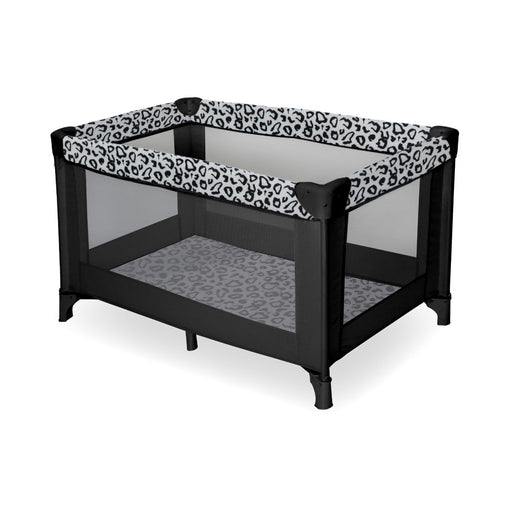 My Babiie Leopard Travel Cot - Grade B