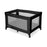 My Babiie Black Quilted Travel Cot - Grade C