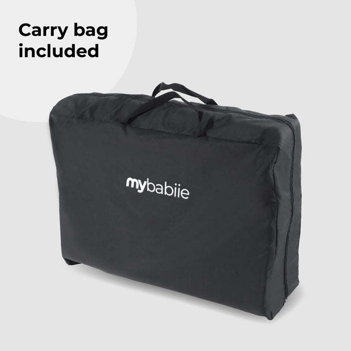 My Babiie Air-Light Luxe Travel Cot - Black - Grade C