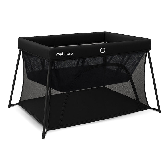 My Babiie Air-Light 3-in-1 Luxe Travel Cot - Black - Grade A