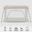 MBTC3 Air-Light 3-in-1 Travel Cot with Bassinet - Ivory